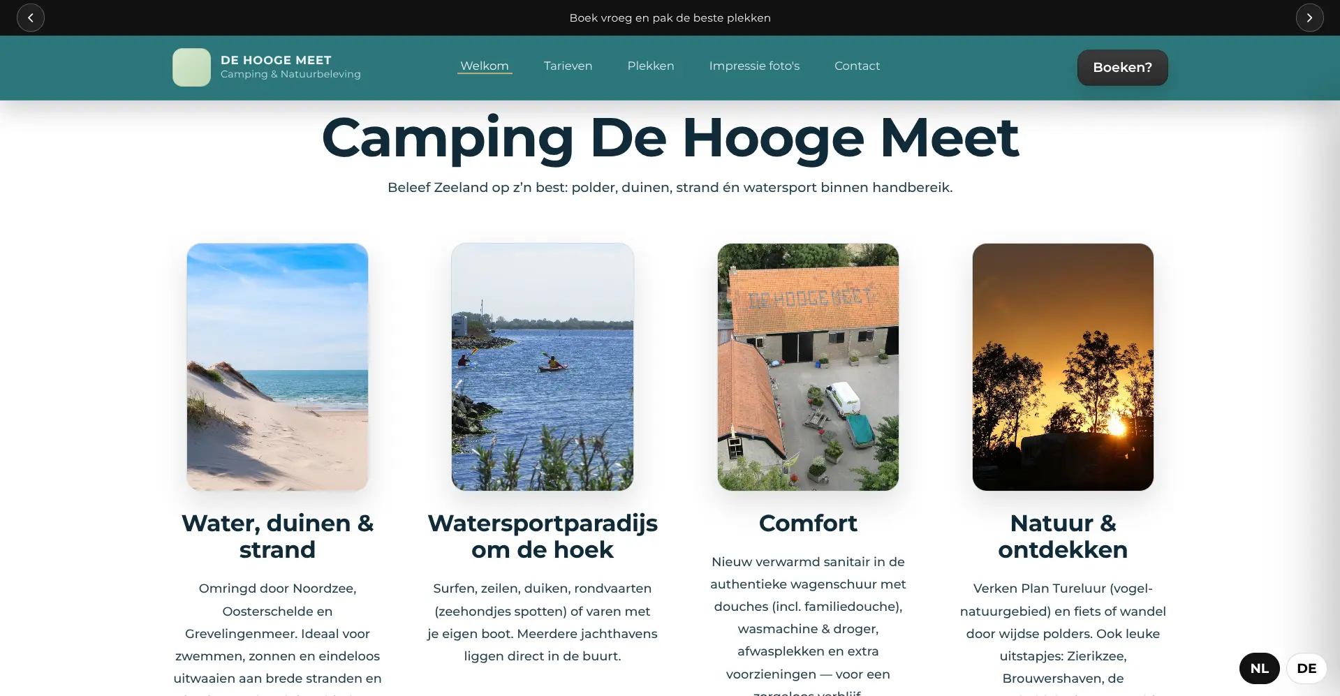Informatie over de omgeving van Camping De Hooge Meet